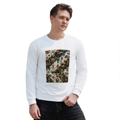 DTG 260gsm Men's Designer Sweatshirt (Front Printing)