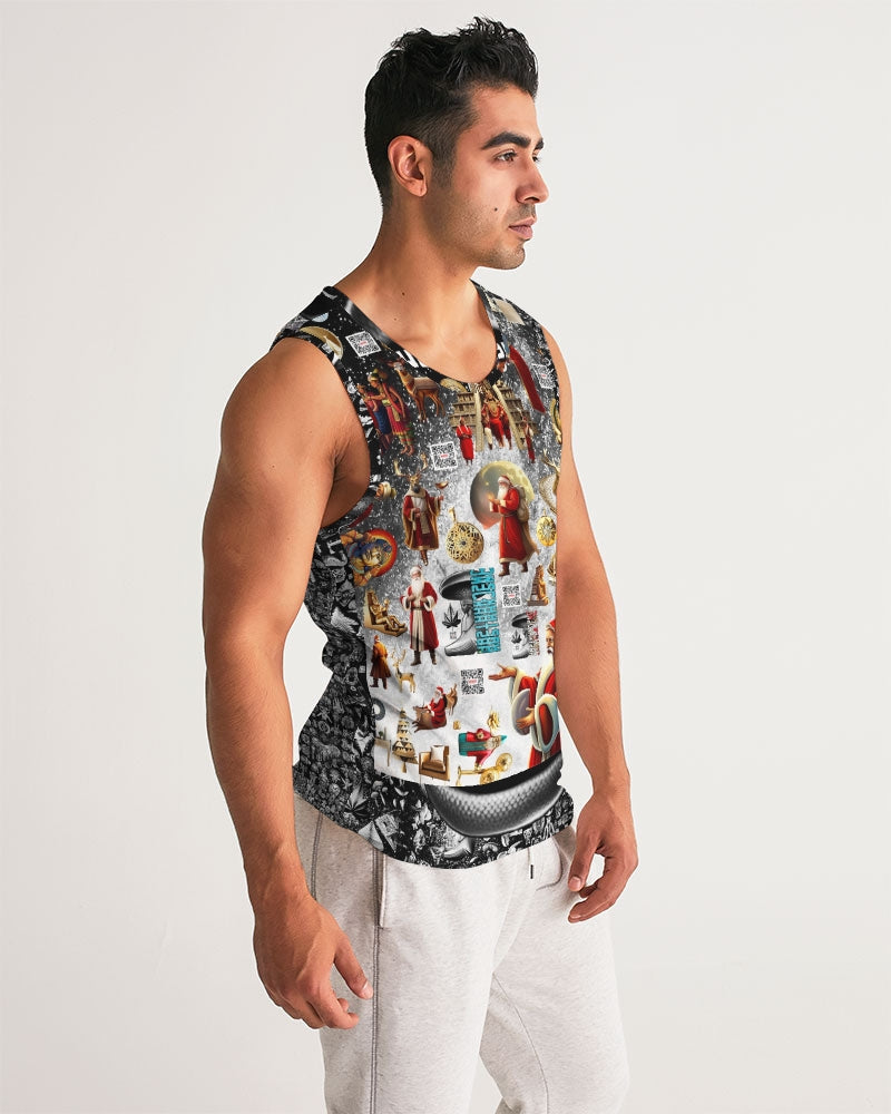 Matrix Vison Men's All-Over Print Sport Tank