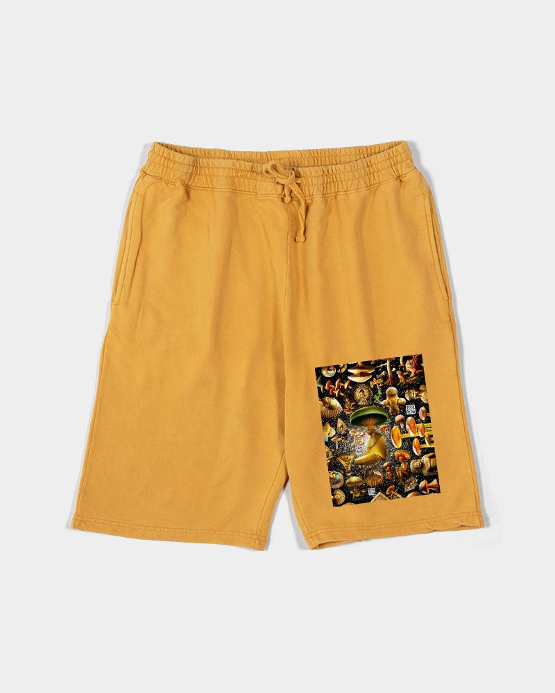 Illustration Abstrak Unisex Vintage Shorts | Lane Seven