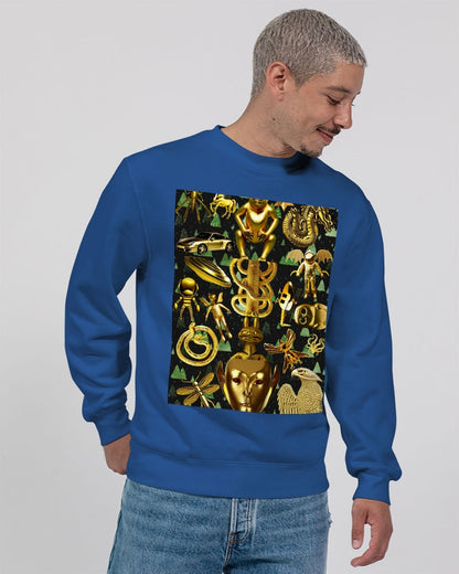 Outer Space Abstrak Unisex Premium Crewneck Sweatshirt | Lane Seven