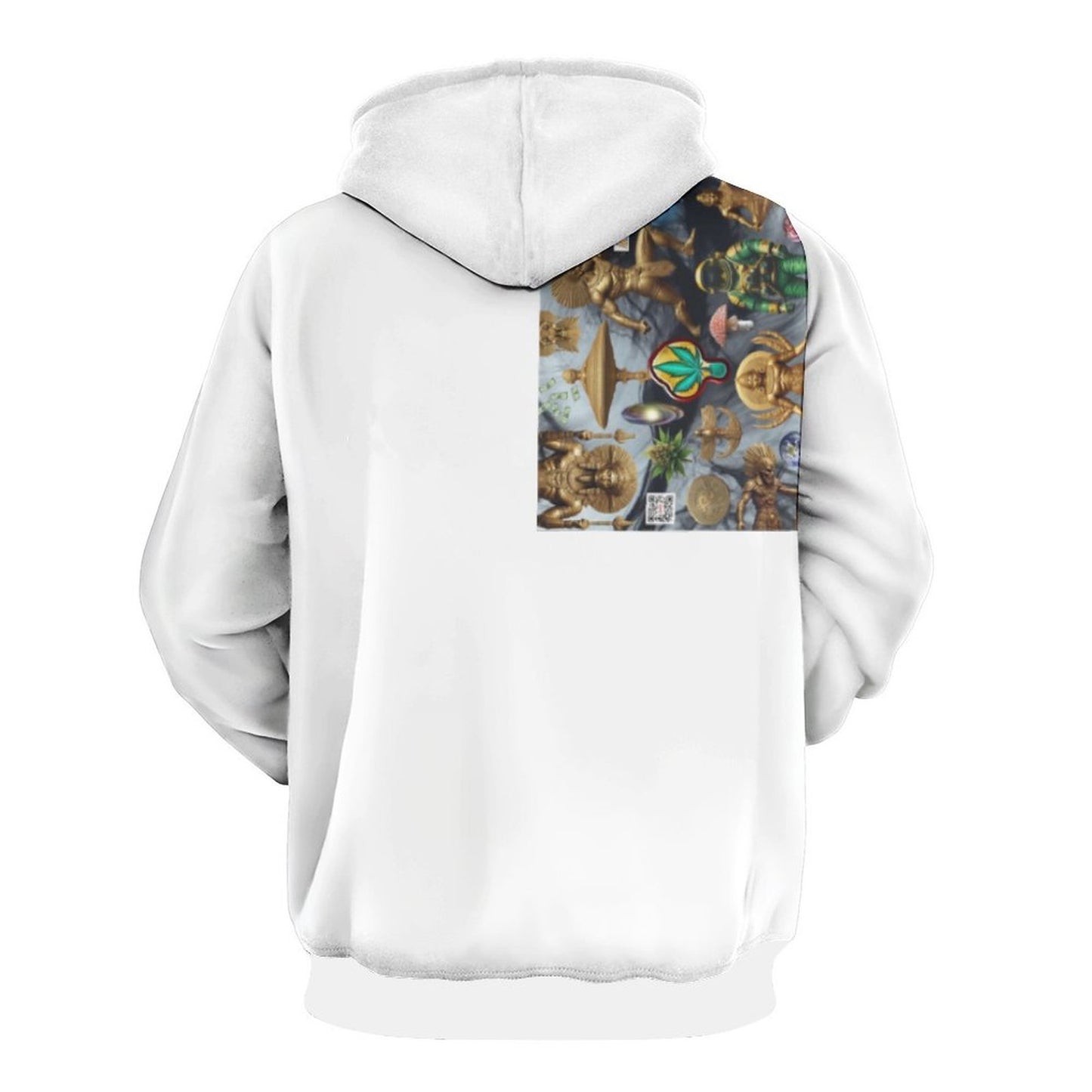 230gsm Men's Cool Hoodie with Double-layer Cap (All-Over Printing)