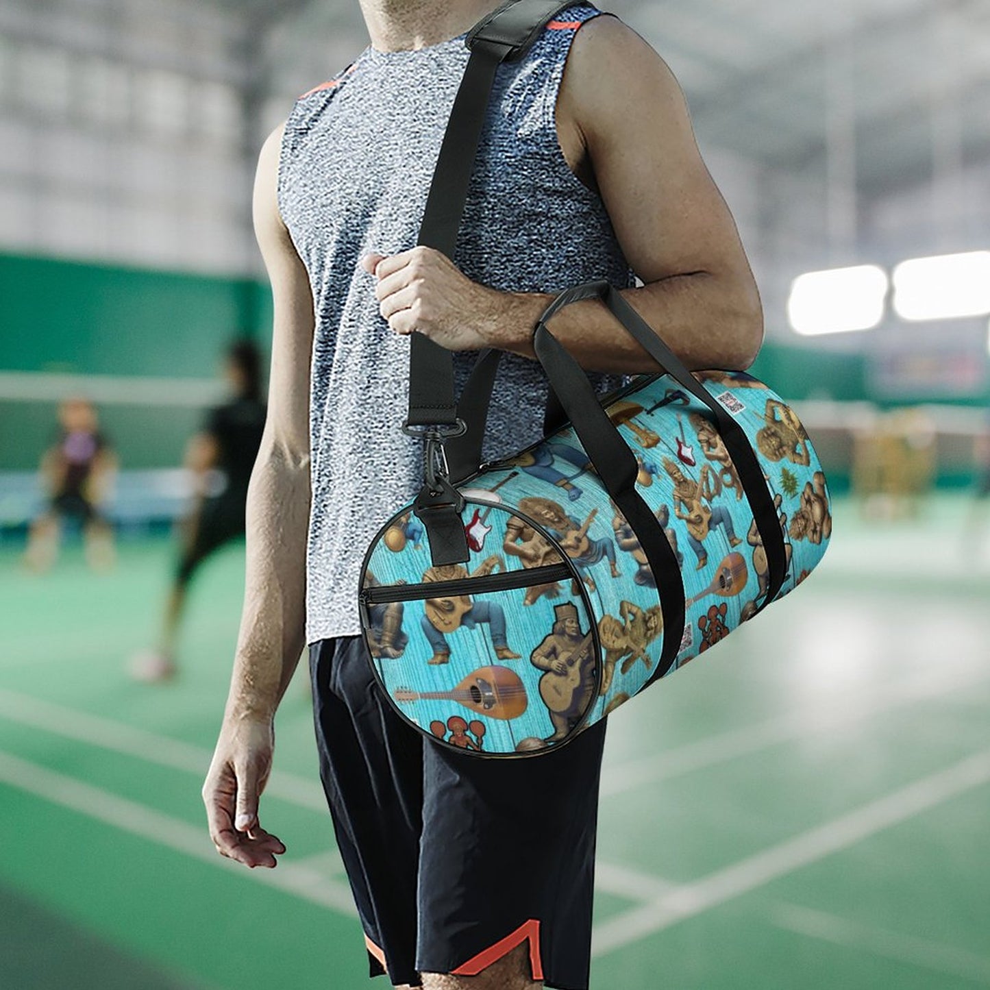 Foldable Duffel Gym Bag Q006