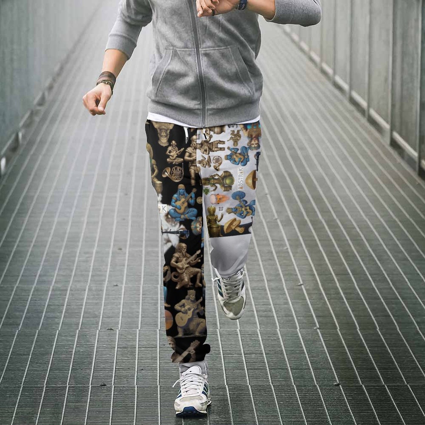 All over Print Sweatpants 4T24 (Polyester)