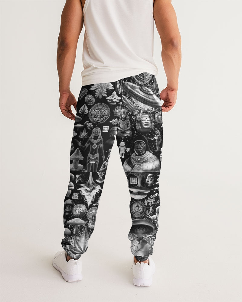 Matrix Vison Men's All-Over Print Track Pants