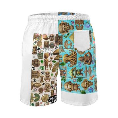 Men's Board Shorts D1P (All-Over Printing)