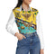 Women's Flower Blouse Long Sleeve DS20079 (All-Over Printing)