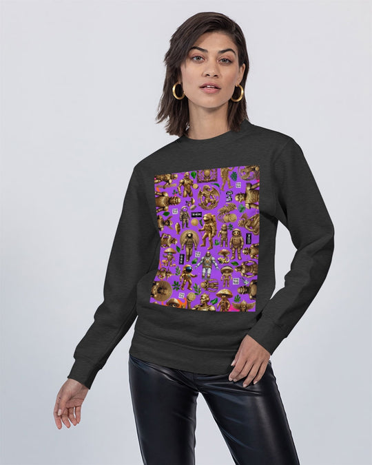 Ancient Abstrak Collection Unisex Premium Crewneck Sweatshirt | Lane Seven