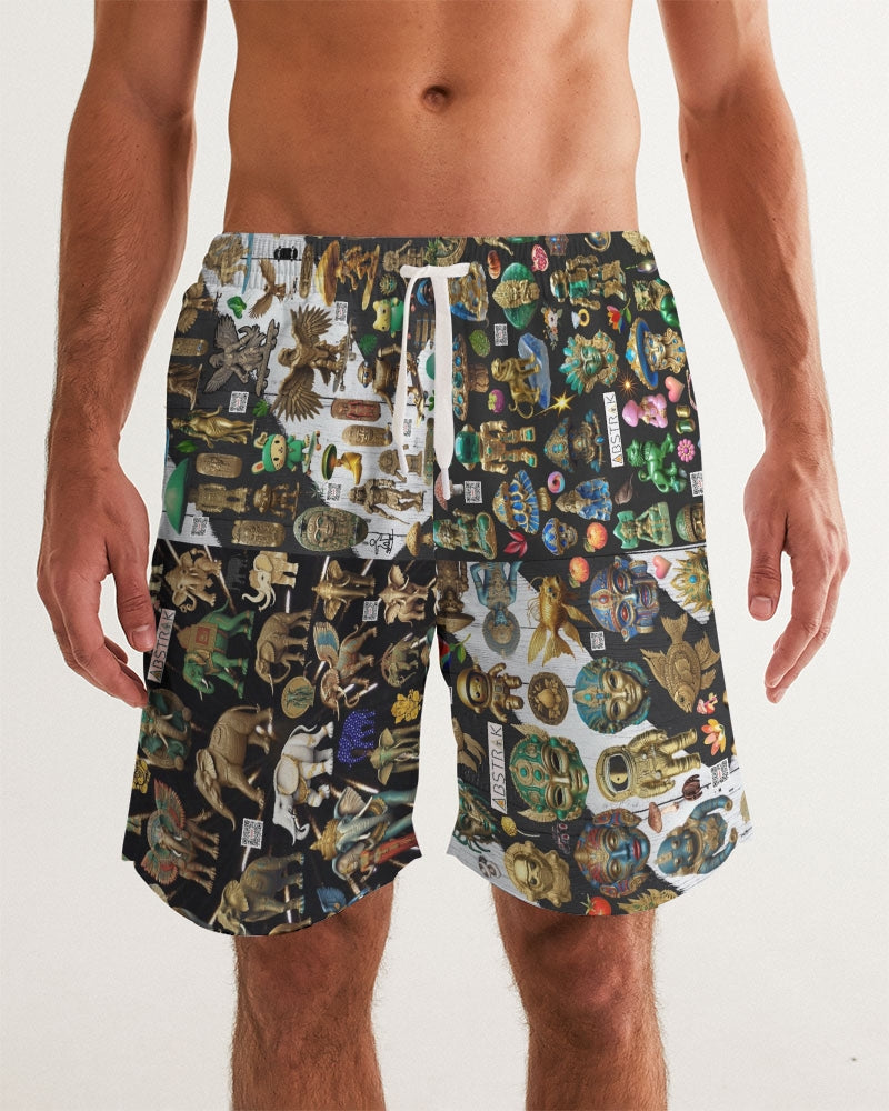 Abstraknyc Men's All-Over Print Swim Trunk