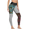 Custom Printed Honeycomb Textured Yoga Pants for Women (All-Over Printing)