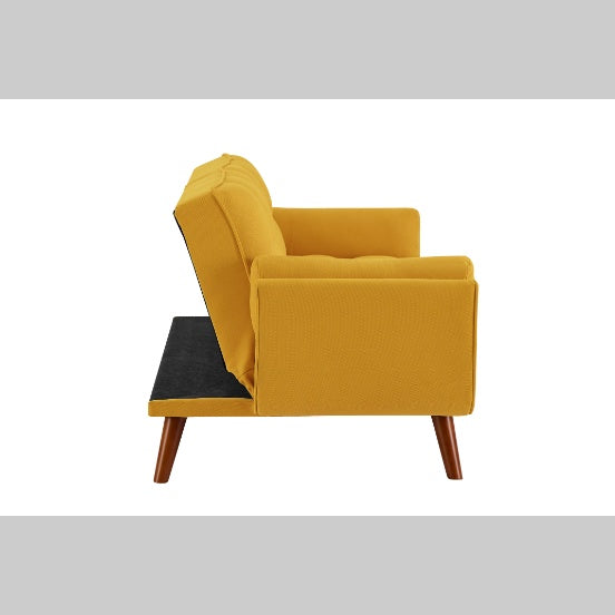 Yellow Fabric Sofa For Home Use