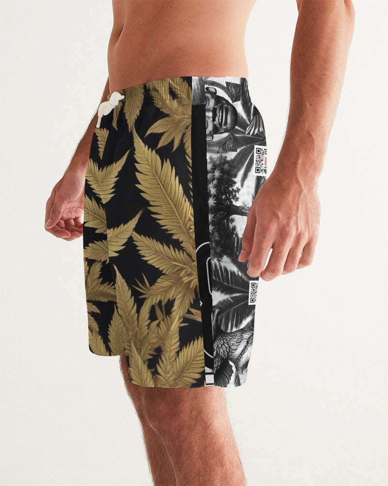 IMG_7080 Men's All-Over Print Swim Trunk