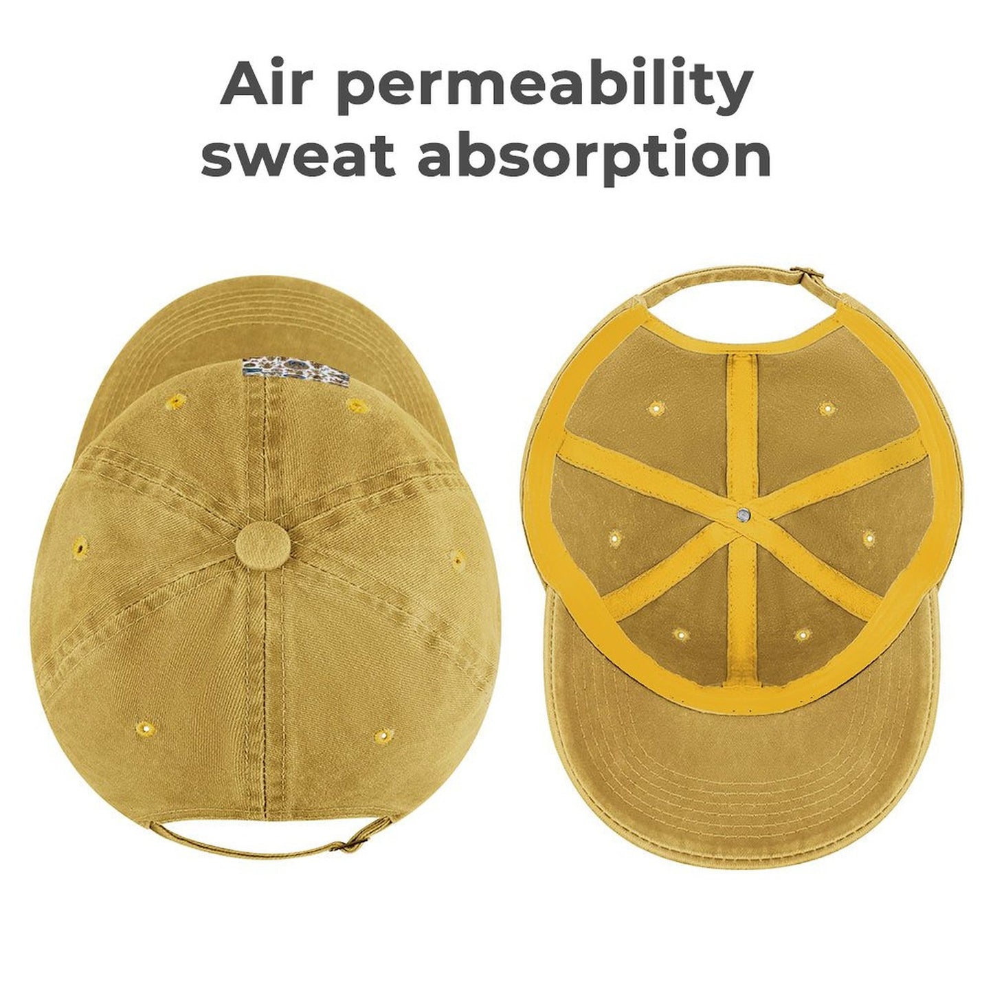 Adjustable Peaked Caps for Men and Women