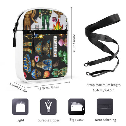 Small Messenger Bag Q026 (All-Over Printing)