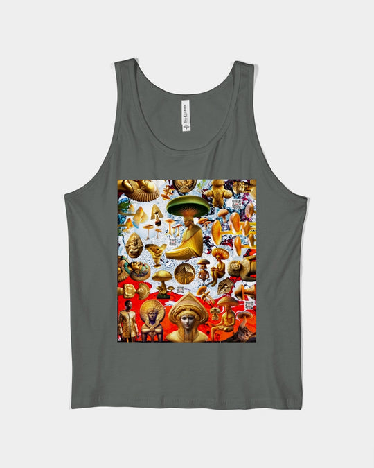 Illustration Abstrak Unisex Jersey Tank | Bella + Canvas