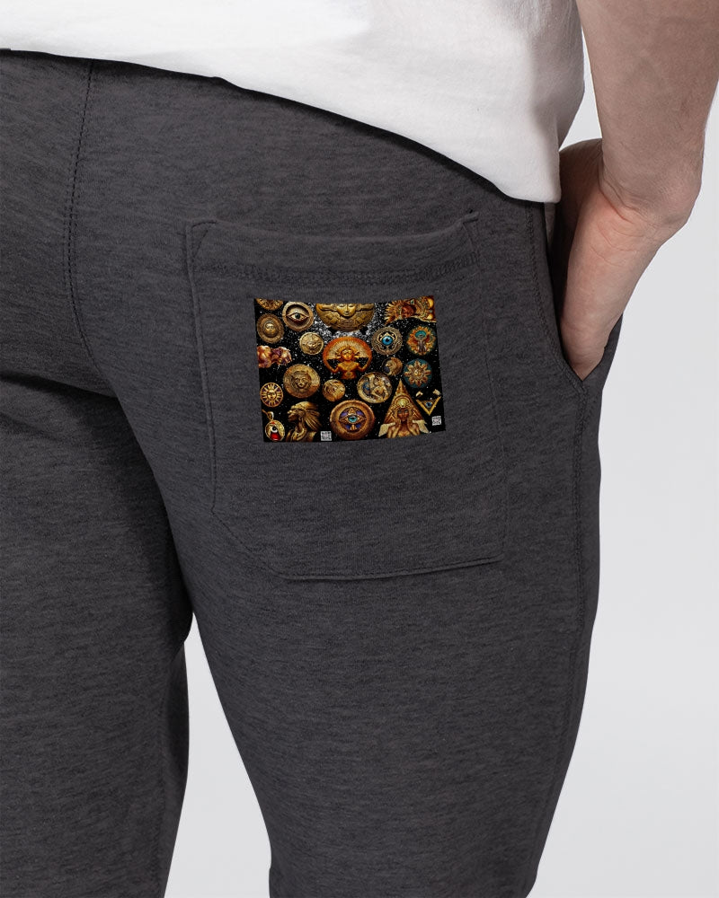 Evil Eye Abtrak Unisex Premium Fleece Joggers | Lane Seven