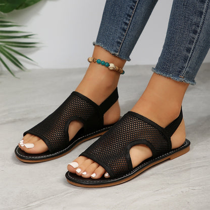 New Mesh Sandals Summer Casual Breathable Flat Shoes For Women Men Beach Shoes