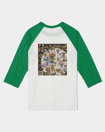 IMG_9222 Unisex Three-Quarter Sleeve Baseball Tee | Bella + Canvas