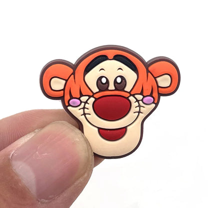 MINISO 1pcs cartoon Disney series DIY shoe charms Accessories buckle clogs sandals Garden shoes decorate kids gifts