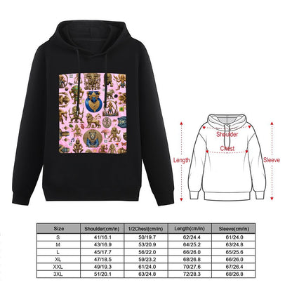 DTG 255gsm Cotton Printed Hoodie for Women (Front Printing)