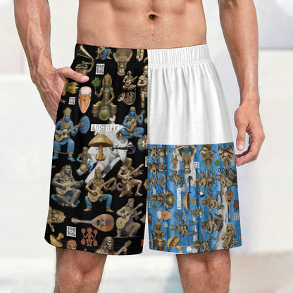 170gsm Pajama Shorts for Men LM012 (All-Over Printing)