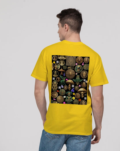 Mushroom Abstak Collection Unisex Heavy Cotton T-Shirt | Gildan