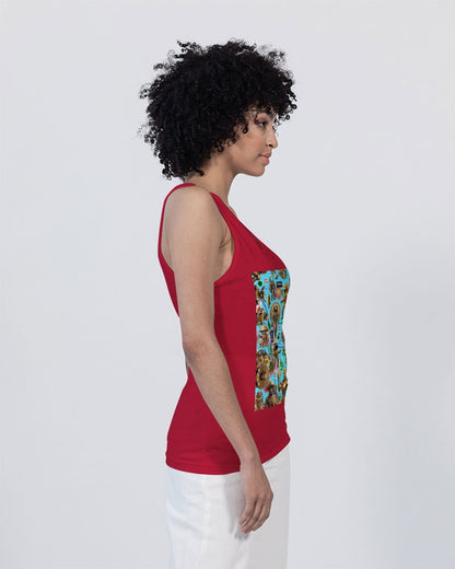 Ancient Abstrak Collection Unisex Jersey Tank | Bella + Canvas