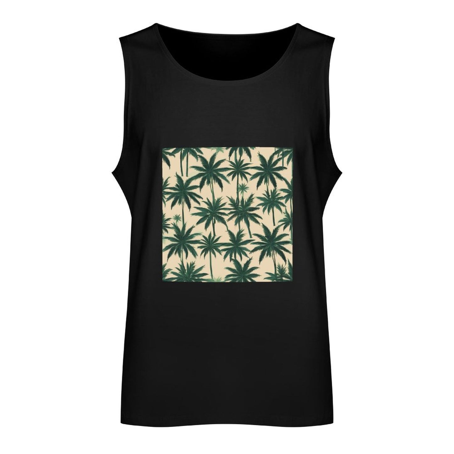 DTF 160gsm Men's Cotton Tank Top BX (Dual-sided Printing)