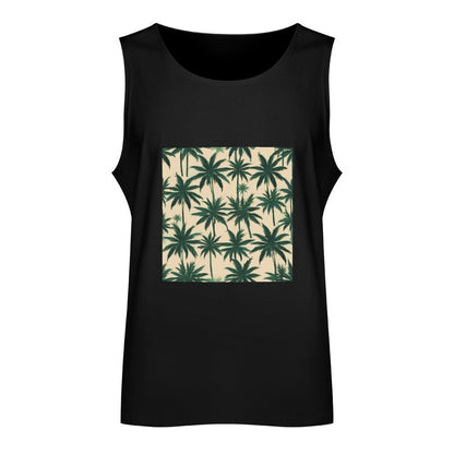 DTF 160gsm Men's Cotton Tank Top BX (Dual-sided Printing)