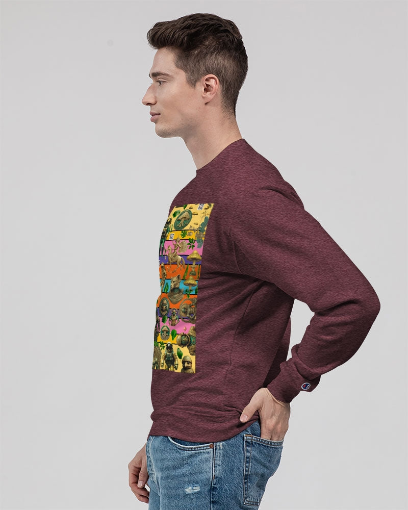 Mushroom Abstak Collection Unisex Sweatshirt | Champion