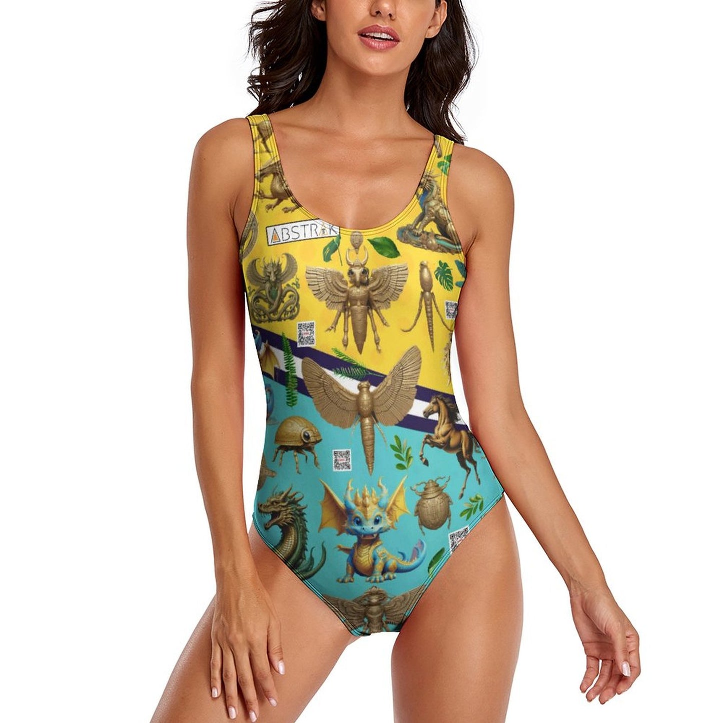 One-Piece Swimsuit LT3190 (All-Over Printing)