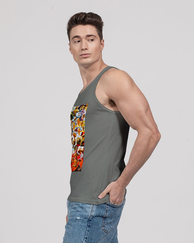 Illustration Abstrak Unisex Jersey Tank | Bella + Canvas