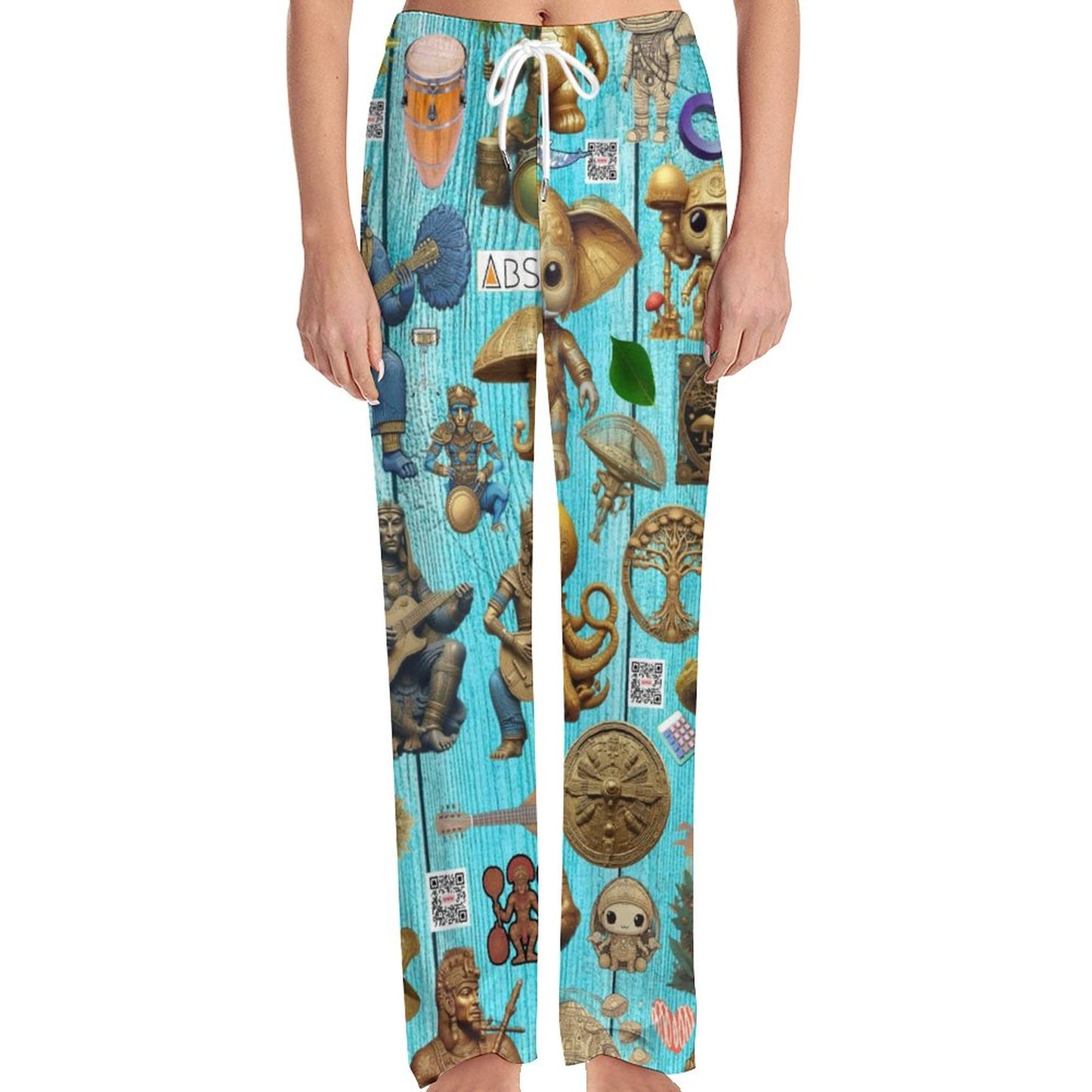 Men's Home Pajamas Pants EEP (All-Over Printing)