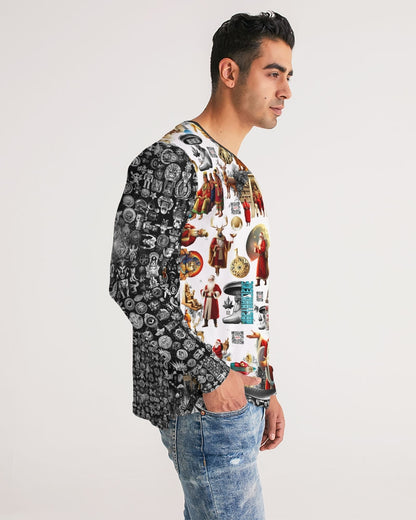 Matrix Vison Men's All-Over Print Long Sleeve Tee