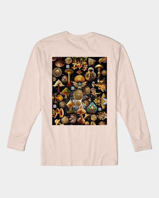 Nature Abstrak Unisex Long Sleeve Tee | Lane Seven