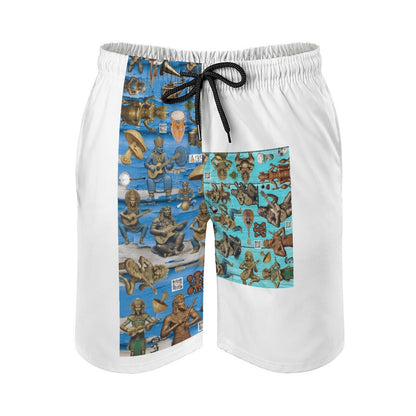 Men's Board Shorts D1P (All-Over Printing)