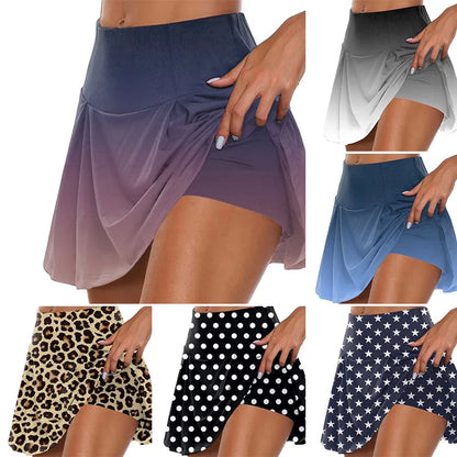 Fashion Women Sports Shorts Skirt Summer Breathable Sweat Running Casual Female Yoga Fitness Outdoor Jogger Shorts