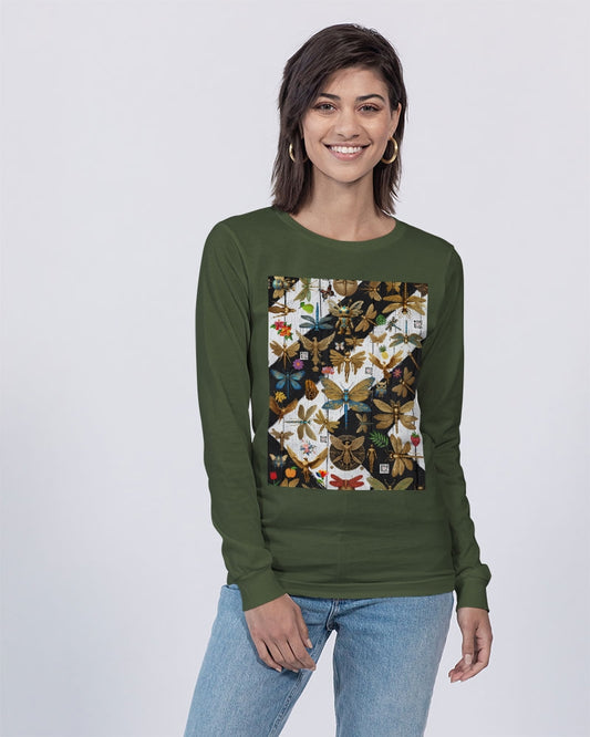 Abstrak dragonfly Unisex Jersey Long Sleeve Tee | Bella + Canvas