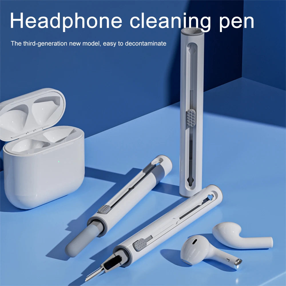 Bluetooth Earphones Cleaner Kit for Airpods Pro 1 2 3 Charging box Cleaning Tools for Huawei Samsung earbuds Cleaning Pen brush