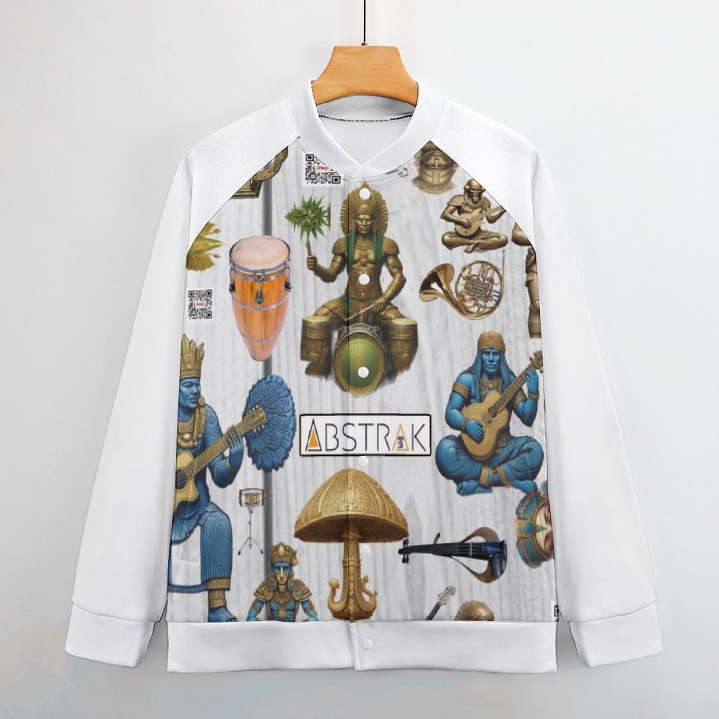 Men's Baseball Jacket (All-Over Printing)