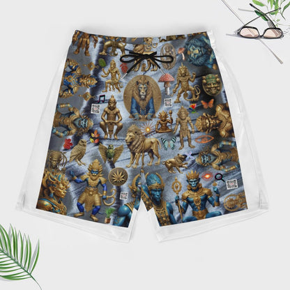 Men's Beach Shorts with 4 Pockets