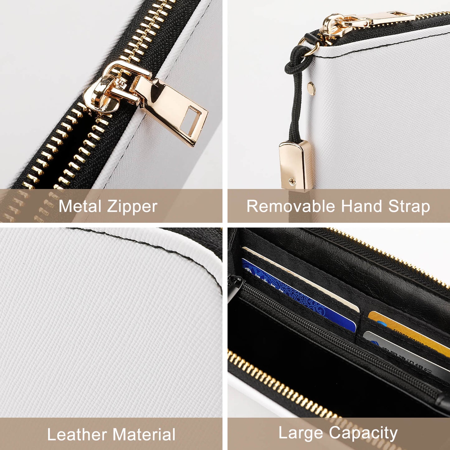 Horizontal Wristlet Wallet