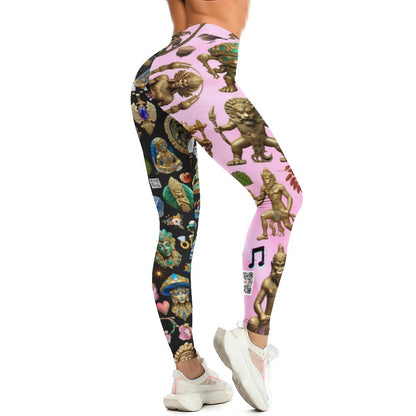 Hot Yoga Pants for Women SY010 (All-Over Printing)