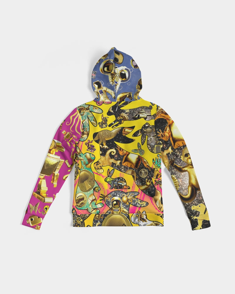 Robotic Abstrak Women's All-Over Print Hoodie