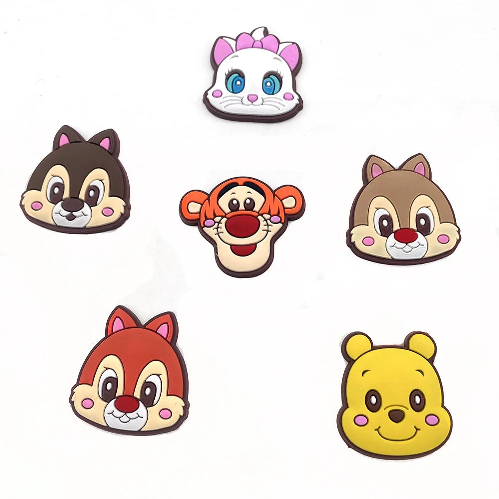 MINISO 1pcs cartoon Disney series DIY shoe charms Accessories buckle clogs sandals Garden shoes decorate kids gifts