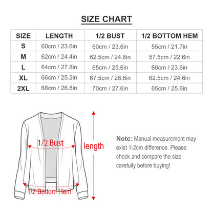 Long Sleeve Drop Shoulder Open Shirt NZ055 (All-Over Printing)