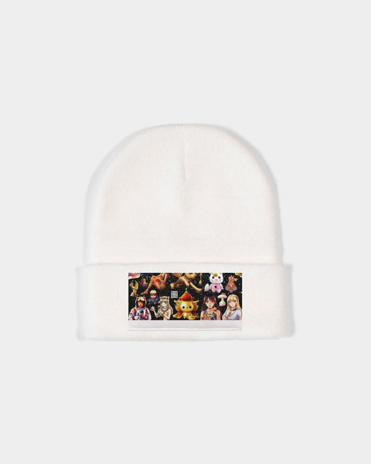 Womens Abstrak Solid Knit Beanie | Sportsman