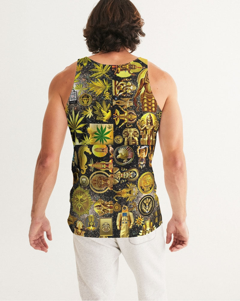 Ancient Abstrak Men's All-Over Print Tank