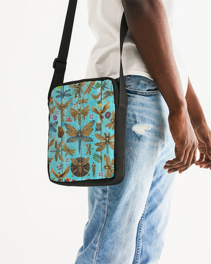 Abstrak dragonfly Messenger Pouch