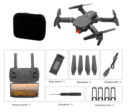 E88 Drone Photography Of High-definition Folding Four Axis