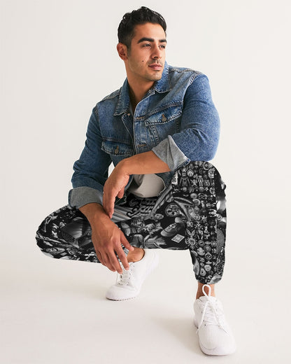 Matrix Vison Men's All-Over Print Track Pants